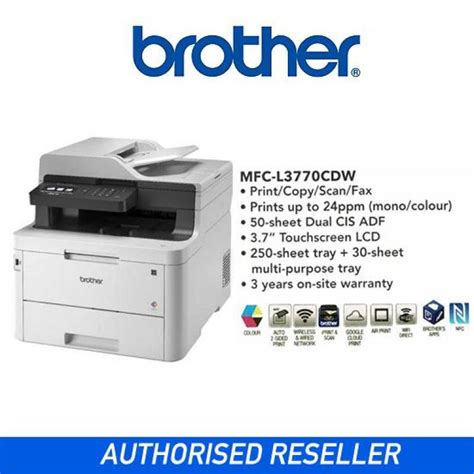Brother Mfc L3770cdw Laser Printer Shopee Philippines