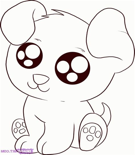 Download Or Print This Amazing Coloring Page Cute Puppy Baby Animal