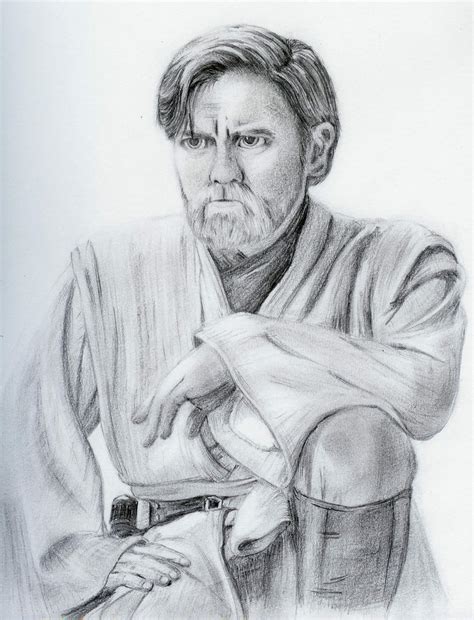Obi Wan Kenobi Sketch By Patvince On Deviantart