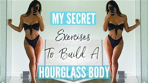 How To Get A Hourglass Body With Exercises Flawless Skin Routine Youtube