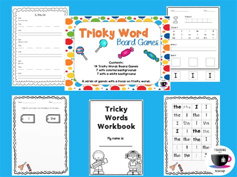 Teach Child How To Read Jolly Phonics Tricky Words