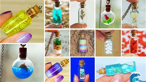 40 Mini Charm Bottles Cutest Jewelry Diy Mini Charms In A Bottle