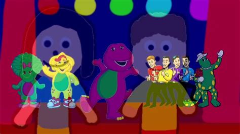 Barney The Dino Dance Ft The Wiggles Youtube
