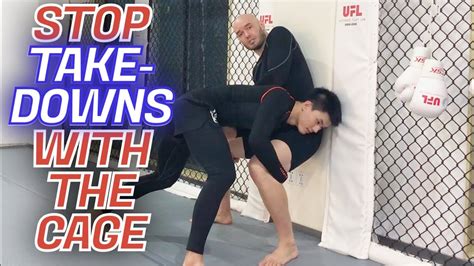 Double Leg Takedown Defense Off The Cage Youtube