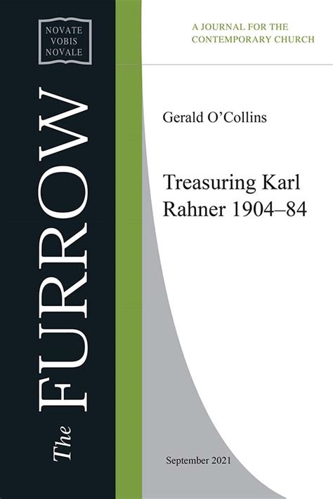 treasuring karl rahner sj 1904 84 the furrow