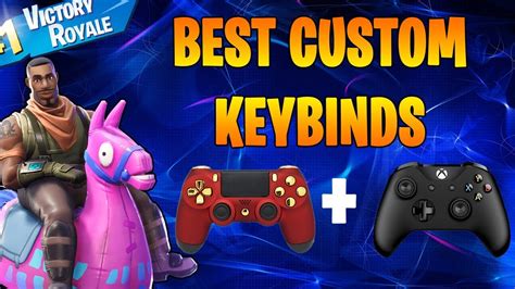 Best Custom Bindings Ps4 And Xbox Fortnite Br Best Key Binds Edit Like