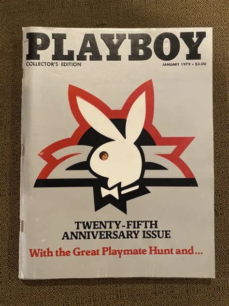 PLAYBOY JANUARY 1979 25th Anniversary Issue Collector S Edition