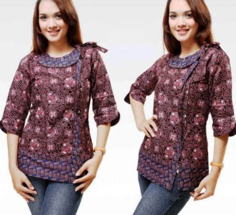 Version batik kantor pegawai bank wanita pria. 15+ Contoh Model Baju Seragam Batik Pegawai Bank Trend 2020
