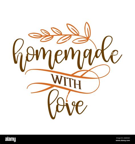 Homemade With Love Stamp For Homemade Products And Shops Vector