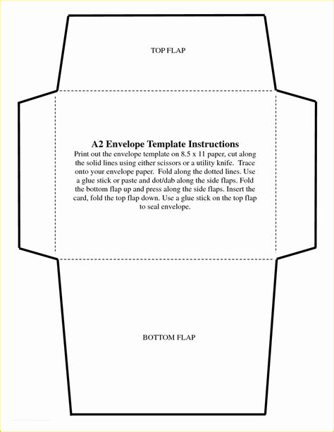 Free Envelope Printing Template Of Free Printable Envelope Template