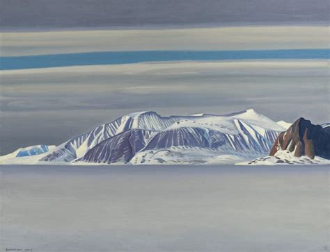Rockwell Kent American 1882 1971 Gray Day 1935 37 Oil On Canvas