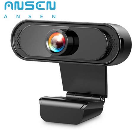 Ansen Webcam For Pc Laptop Online Class K P Hd Usb Web Camera With Mic Shopee Philippines