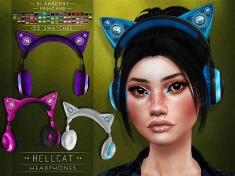 Cat Ear Headphones Sims 4 Sims Sims 4 Cc Packs