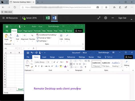 Remote desktop was included by microsoft with the release of windows xp in 2001 and, since then, every version of windows has included microsoft's when you activate this program, you'll see and interact with your actual windows computer remotely. Microsoft releases HTML5-based Remote Desktop web client preview