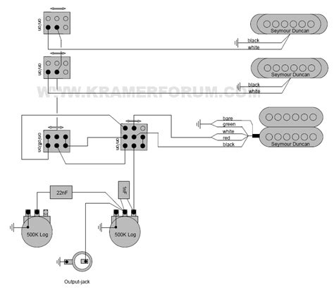 Than most mono output jacks, and this can cause them to come into contact with the documents similar to wiring diagram for seymour duncan.pdf. Guitar Wiring Diagrams Also Red Dimarzio Guitar Pickups On Dean 2