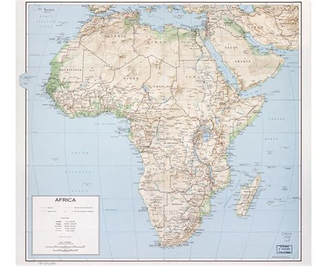 Mapas de África y países Africanos | Colección de mapas de África