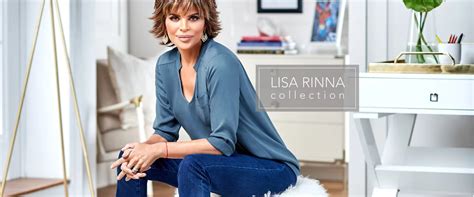 Qvc Lisa Rinna Collection Stretch Woven Open Neck Blouse