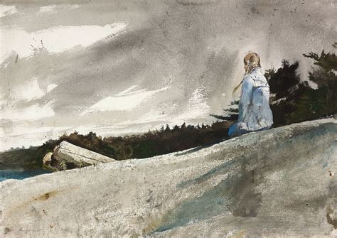 Andrew Wyeth Helga On Paper By Catherine Quillman Incollect