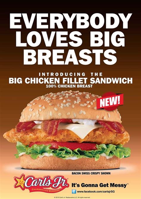 S M Ong Carls Jrs Everybody Loves Big Breasts Ad Sexist Look At Its Other Ads