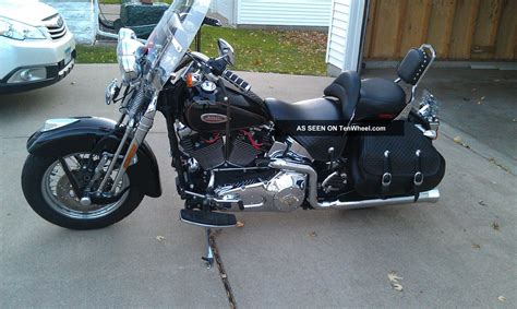 The blue book value is applied to a unit assumed to be original stock. 2002 Harley Davidson Flsts Heritage Softail Springer ...