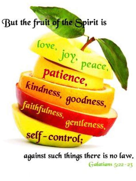 Galatians 5:22-23 KJV..."Bearing fruits worthy of repentance" implies a