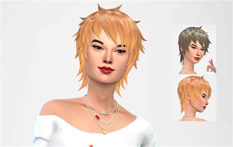 Sims 4 Fluffy Hair Poojapan