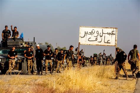 Shiite Militias Lead The Way In Frontline Toward Mosul Daily Sabah