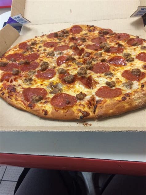 New york is noted for its pizza, but domino's was expensive for a cheap eat and just an average pizza. Carry out any large two toppin pizza $5.99 (this week only ...