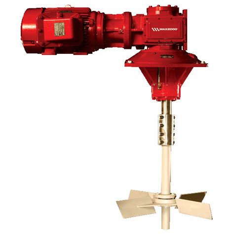 Max2000 Agitator Features A Rugged Cast Iron Gearbox That Houses