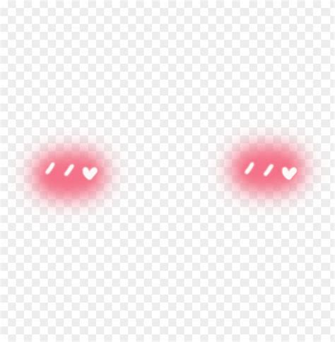 Anime Girl Heart Eyes Transparent