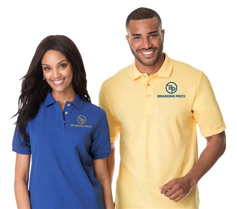 Corporate Branded Shirts Gold Garment