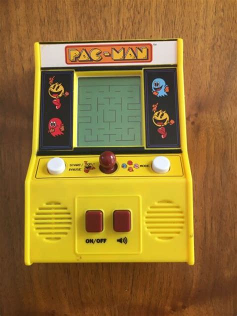 Vintage Pacman Namco Handheld Video Game Works Ebay