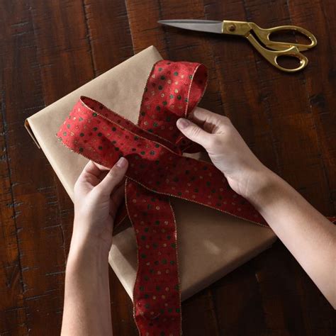 How To Tie A Classic Bow In 6 Easy Steps My Kirklands Blog How To Make A Ribbon Bow Holiday