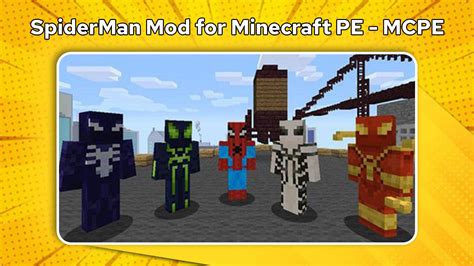 Android向けのspiderman Mod For Minecraft Pe Mcpe Apkをダウンロードしましょう
