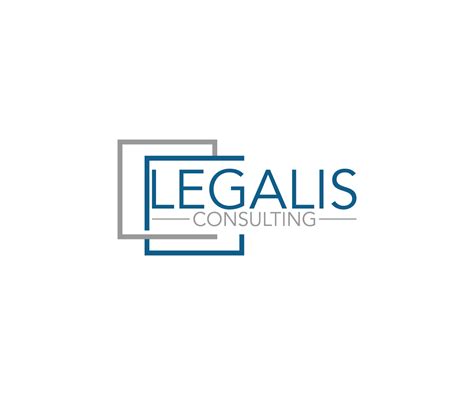 Professional Masculine Legal Logo Design For Legalis Consulting By