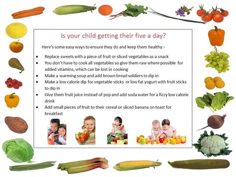 5 Fruit And Veg A Day Osborne Nursery School
