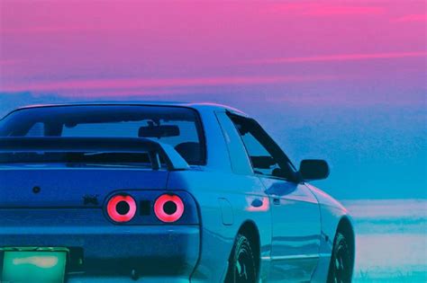 Nissan skyline gtr r34 wallpaper. Pin on Retrowave Vibes