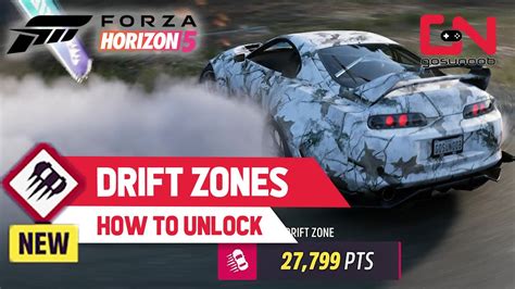 Forza Horizon 5 How To Unlock Drift Zones