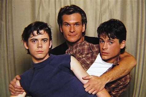 Tommy Howell Patrick Swayze And Rob Lowe For The Outsiders 1983