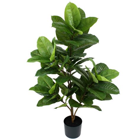 Enjoy free shipping on most stuff, even big stuff. GlamorousFusion 137cm Potted Faux Rubber Plant & Reviews ...