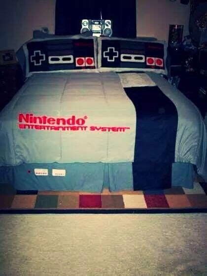 Nintendo Bed Would You Be My Player Two Geek Chic