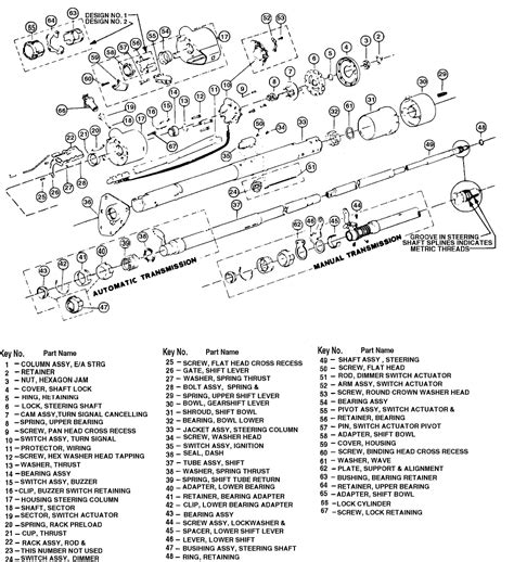 Chevy Steering Column Diagrams Qanda For 73 87 C10 K10 And 1984