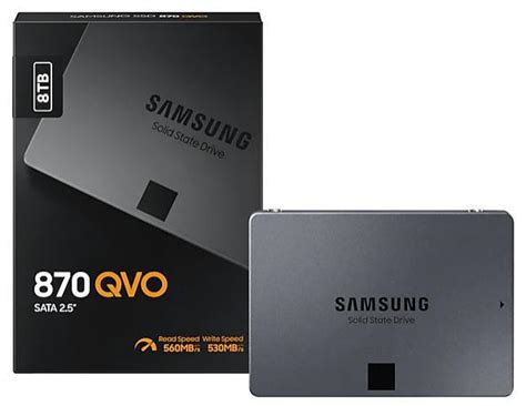 Buy Samsung 870 Qvo 8tb 25 Sata Ssd Hard Drives And Ssds Scorptec