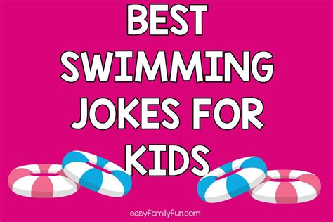 115 Swim Tastic Swimming Jokes For Kids Fun Puns