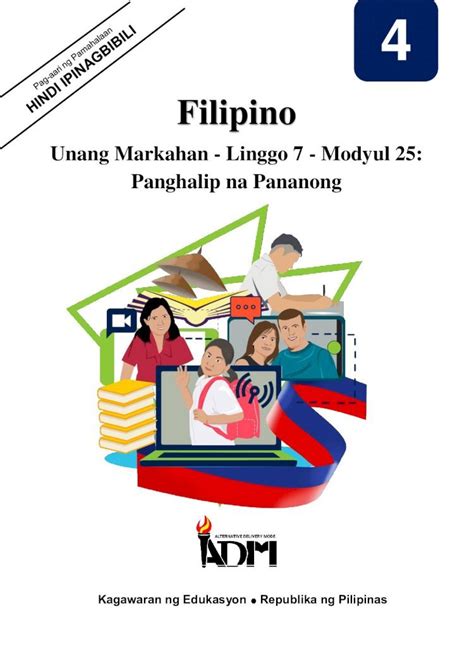 Pdf Filipino · 2020 10 16 · 1 Filipino Ikaapat Na Baitang
