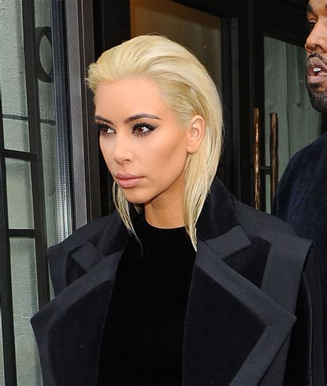 Kim Kardashians Platinum Hair Color Is The Best Blond Shes Been Yet