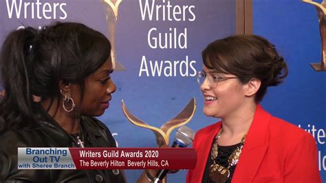2020 writers guild awards in la on branching out tv youtube