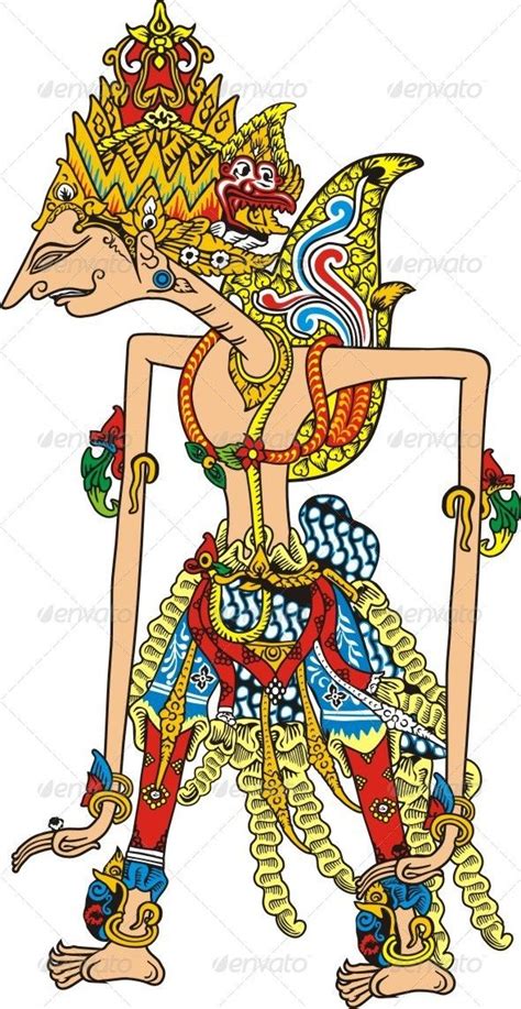 Javanese Puppet Graphicriver Historic Puppet Of Java Indonesia Created