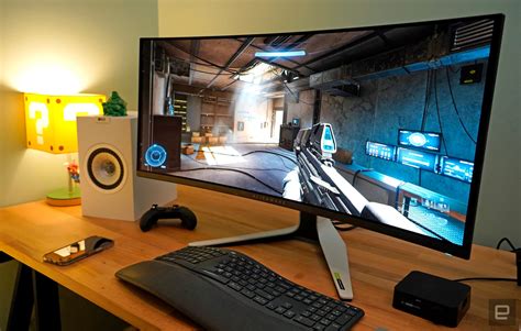 Alienwares Qd Oled Gaming Monitor Is An Ultrawide Marvel Engadget