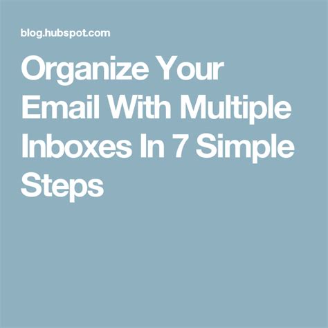 How To Manage Multiple Inboxes And Accounts In Gmail Inbox Multiple